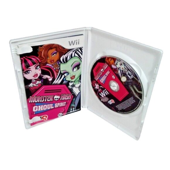 Monster High Ghoul Spirit Nintendo Wii, 2011 with Manual - Picture 3 of 3